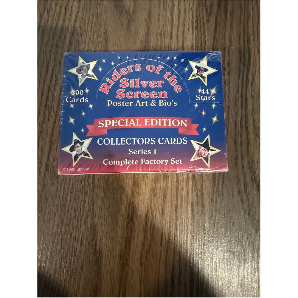 1993 Riders of the Silver Screen Collectors Cards Series 1 New Factory SEALED